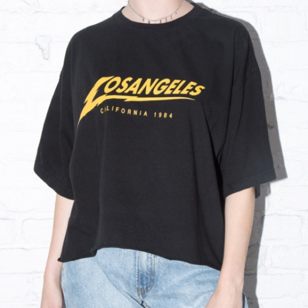 Cropped Los Angeles top